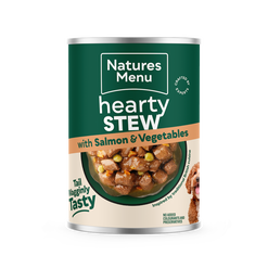 Salmon and Vegetable Hearty Stew Can